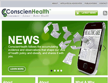 Tablet Screenshot of conscienhealth.org